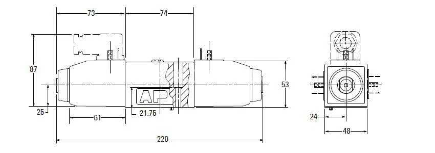 Title 2, Гидрораспределитель DG4V-32 A-2A-MUD660