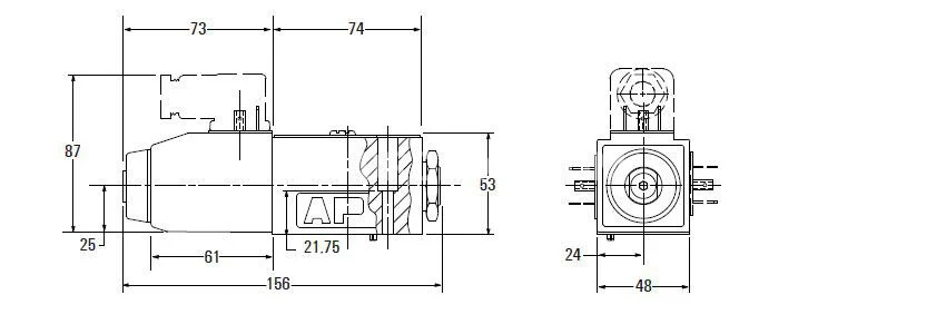 Title 2, Гидрораспределитель DG4S4 012A 127 50 50G