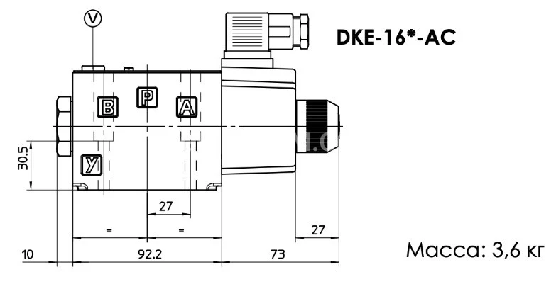 Title 2, Гидрораспределитель DKE-1631/2-X..