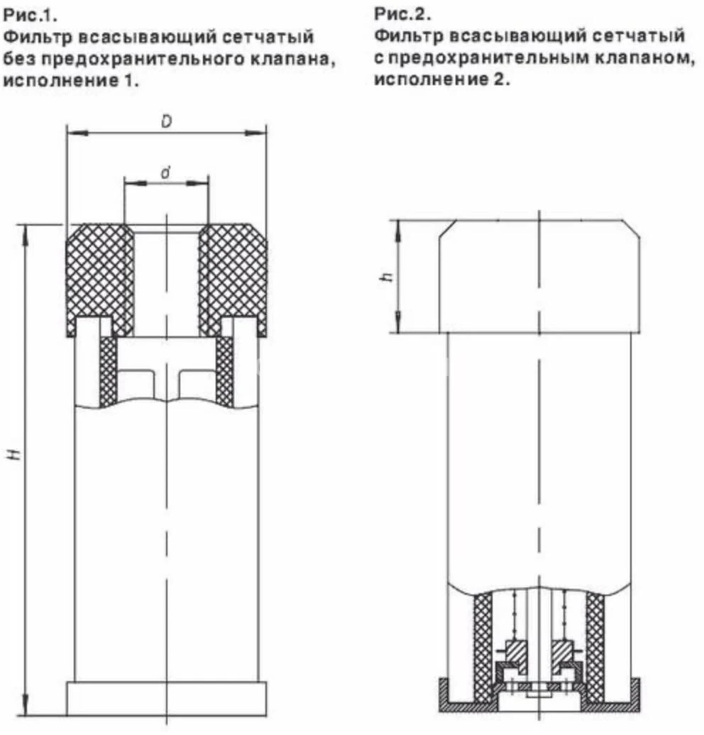 Title 1, Фильтр всасывающий сетчатый 20-80