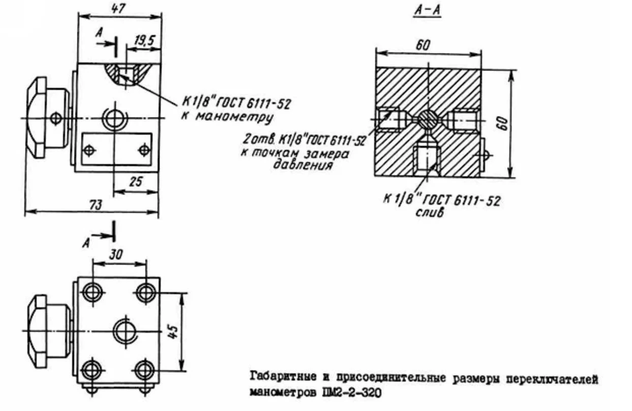 Title 1, Переключатель манометра ПМ 2-2-320